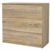GARBO 3 komód, sonoma tölgy