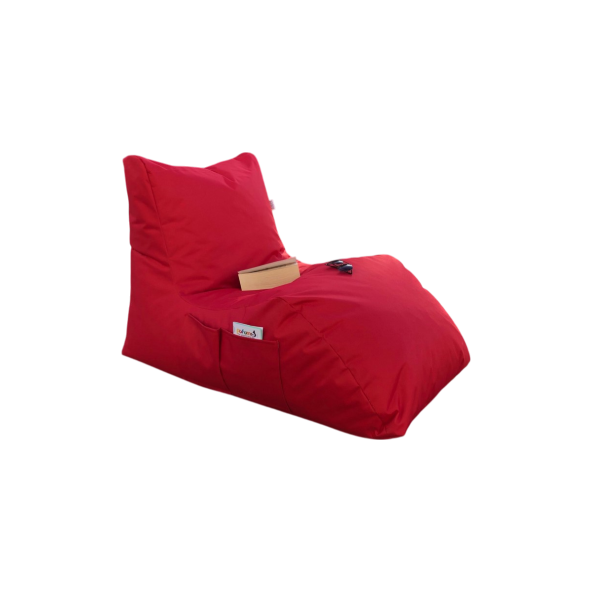 Sedací vak Daybed, červený