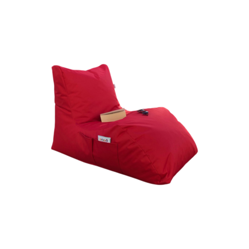 Puf Daybed, roșu