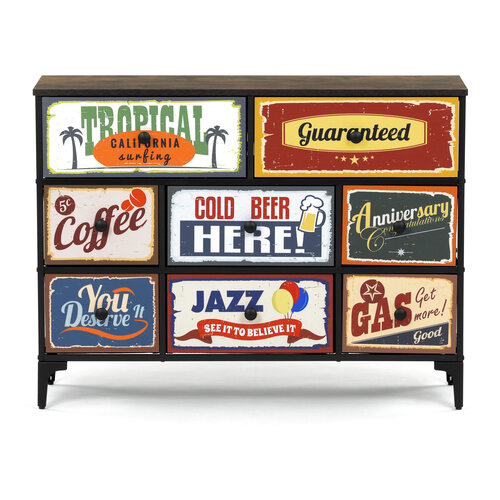 Komoda w stylu vintage, 103 x 30 x 78 cm