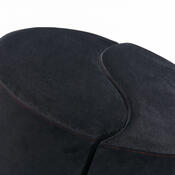 Taburet Alis Puf Negru