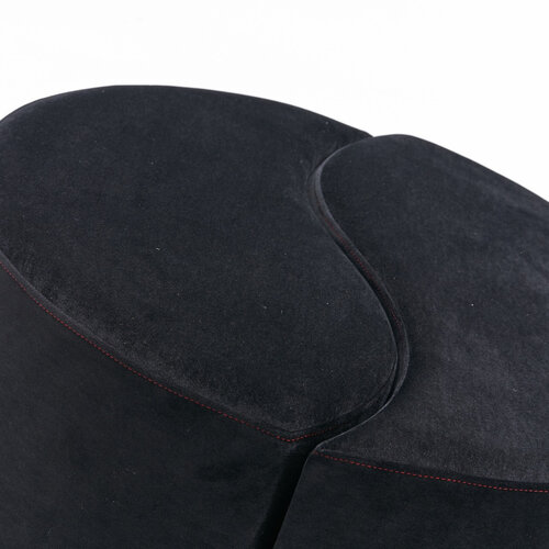 Taburet Alis Pouf negru