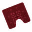 Kopalna preproga Standard Stopa bordo, 60 x 50 cm