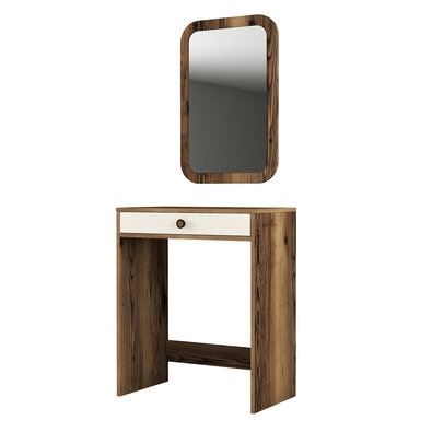 Lisbon Mirror Cream Cosmetic Table