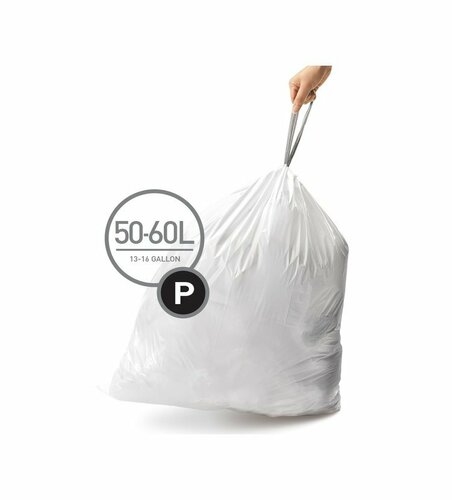 Simplehuman zsák szemeteskosárba P 50-60 l, 20 db termék 2. képe