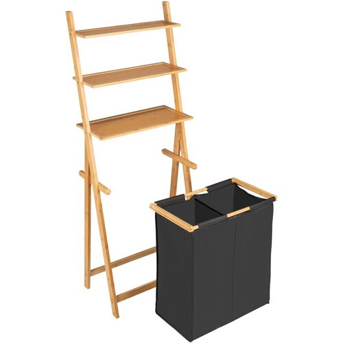 Wenko Rafters cu coș pentru rufe Ecori, 152 x 35 x 57 cm