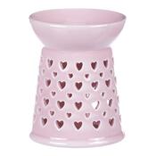 Lampa aromatica din porțelan Pink, 11 x 11 x 14 cm