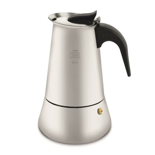 Orion Moka Edelstahl-Kanne, 0,45 l