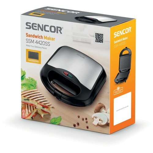 Sencor SSM 4420SS Panini szendvicskészítő gép