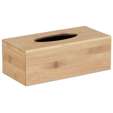 Škatla za papirnate robčke 24 x 9 x 12 cm, bambus