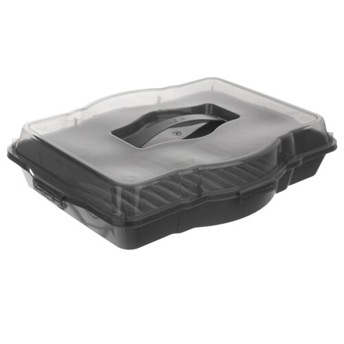 Orion Tragbare Box mit Deckel Grau