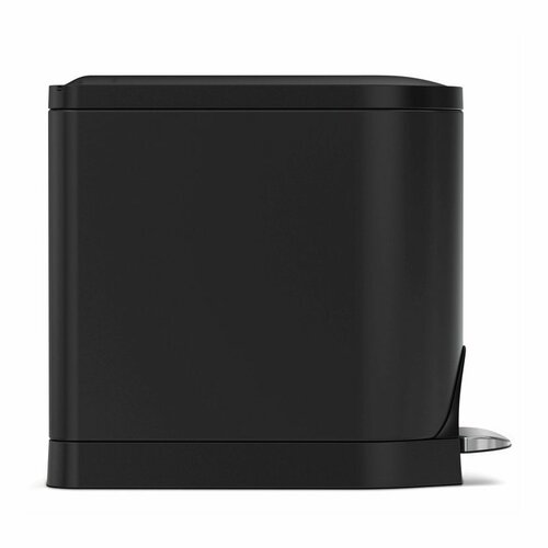 Simplehuman Вузький педальний кошик 10 л, чорний