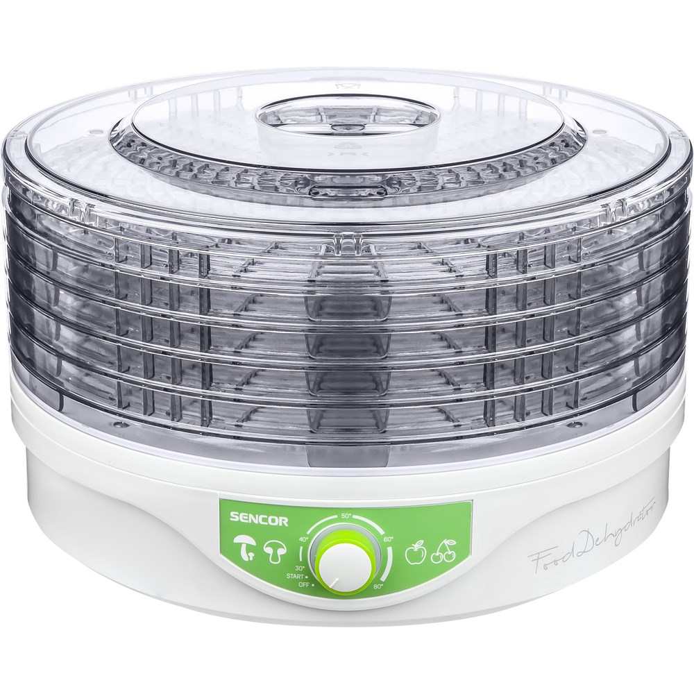 Sencor SFD 2105WH gyümölcsszárító, fehér színben termék 2. képe