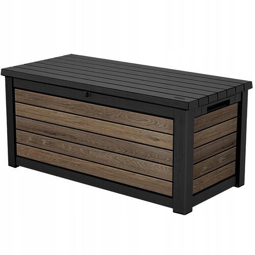 Keter cutie de depozitare pentru grădină Deco 630 l, maro