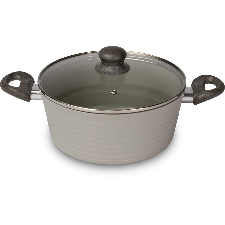 Lamart LT1268 rondel z pokrywką Stripe, średnica24 cm