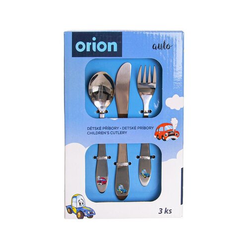 Orion Auto gyermek evőeszköz készlet, 3 db-os