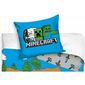 Lenjerie de pat pentru copii Minecraft Time to Mine, 140 x 200 cm, 70 x 90 cm