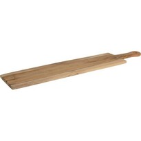 Tablă de servire din lemn de teak,70 x 1,5 x 15 cm