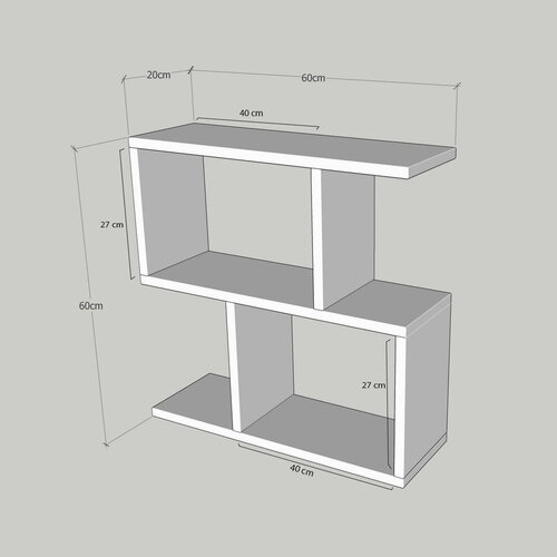 Beistelltisch Life White Marble