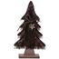 Vánoční dekorace Hairy tree tmavě hnědá, 28 cm