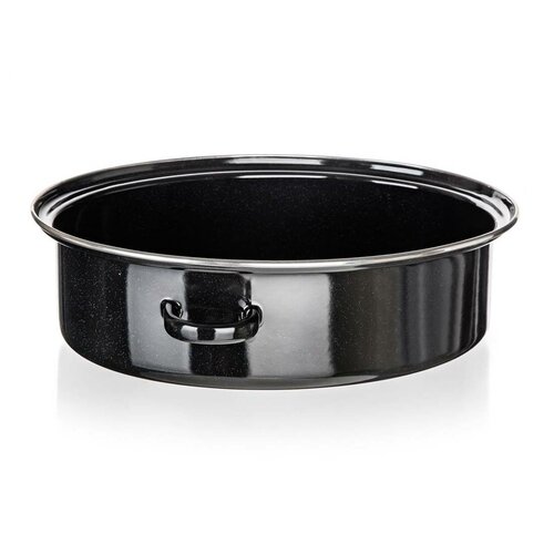 Banquet 2-delni ovalni emajlirani pekač CULINARIABlack, 38 cm