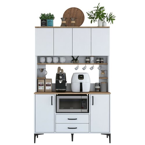 Skriňa Jedy Walnut and White