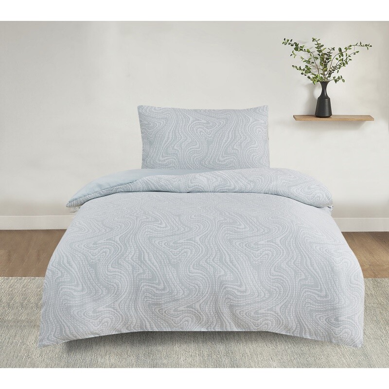 Žakárové obliečky Colorado zelená, 140 x 200 cm, 70 x 90 cm