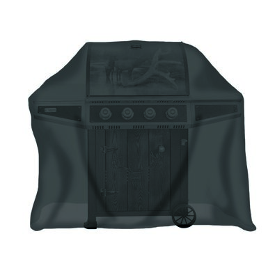 Tepro 8111 Univerzális grillhuzat, fekete, 142 x 62 x 112 cm