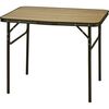 Stolik kempingowy w dekorze drewna, 90 x 60 x 30 cm