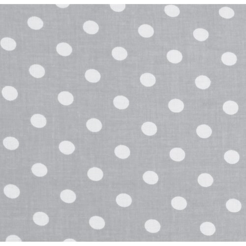 Bellatex Kinder-Kissen und Decke Set Dots grau, 75 x 100 cm, 42 x 32 cm