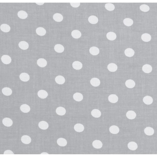 Set pernă și plapumă pentru copii Bellatex Buline gri, 75 x 100 cm, 42 x 32 cm