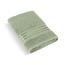 Bellatex Frotte ręcznik kolekcja Linie zielony, 50 x 100 cm