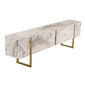 Stolik TV Serenity Gold