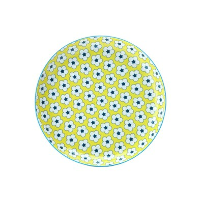 Maxwell & Williams Cotton Bud talerz płytki Yellow, 23 cm