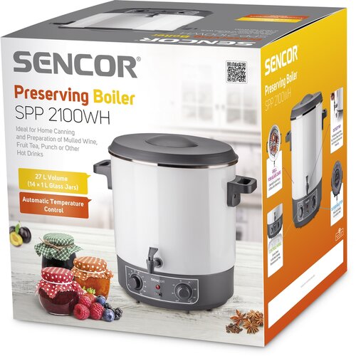 Sencor SPP 2100WH befőzőedény, fehér