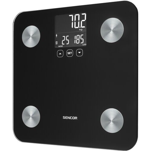 Sencor SBS 6026BK osobista waga fitness, czarna
