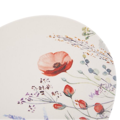 Orion porcelanasti servirni krožnik Mak, premer27,3 cm