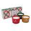 Arome Set di sveč profumate 85 g, 3 ks, Jabolko skorením, Meta vanilija, Vanilija bourbon