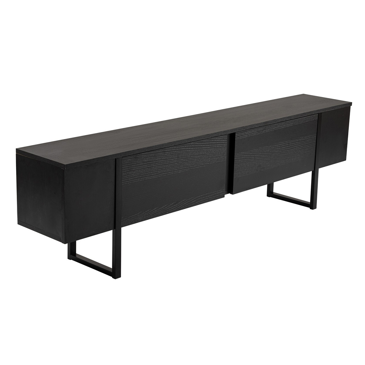 Televizní stolek Serenity Wood Black - thumb (1)