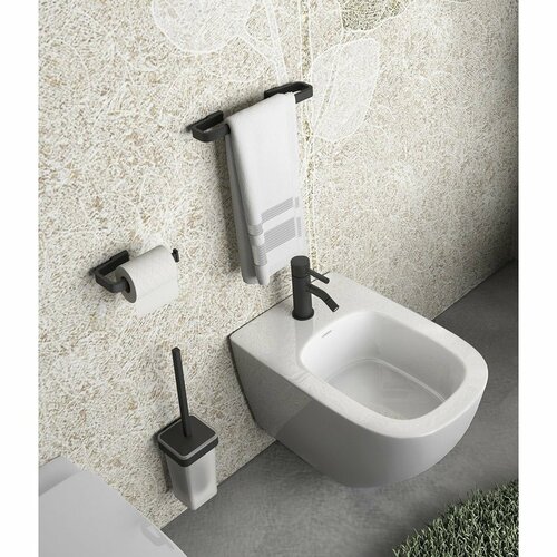 GEDY A8213014 Тримач для рушників Samoa 30 x 6,5 см, чорний
