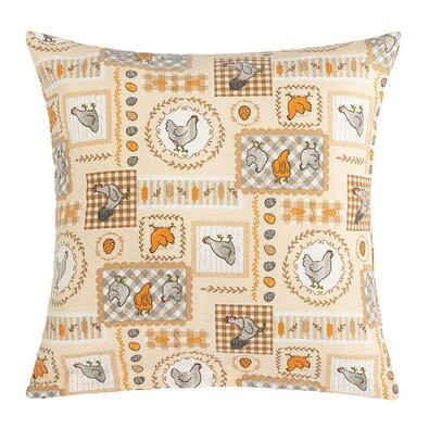 Bellatex Kopfkissenbezug EMA Ostern Henne, beige, 45 x 45 cm