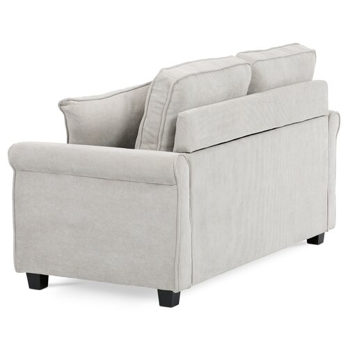 Dwuosobowa sofa ASB-4170 BGE2, manżestrowa, beżowa