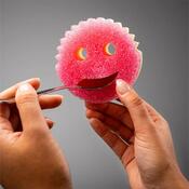 Scrub Daddy Houbička Scrub Mommy Pink Single, růžová