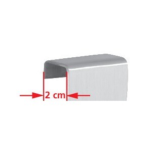 Wenko Nastavljiv nerjaveč držalo za krpe 22-35 cm,črna