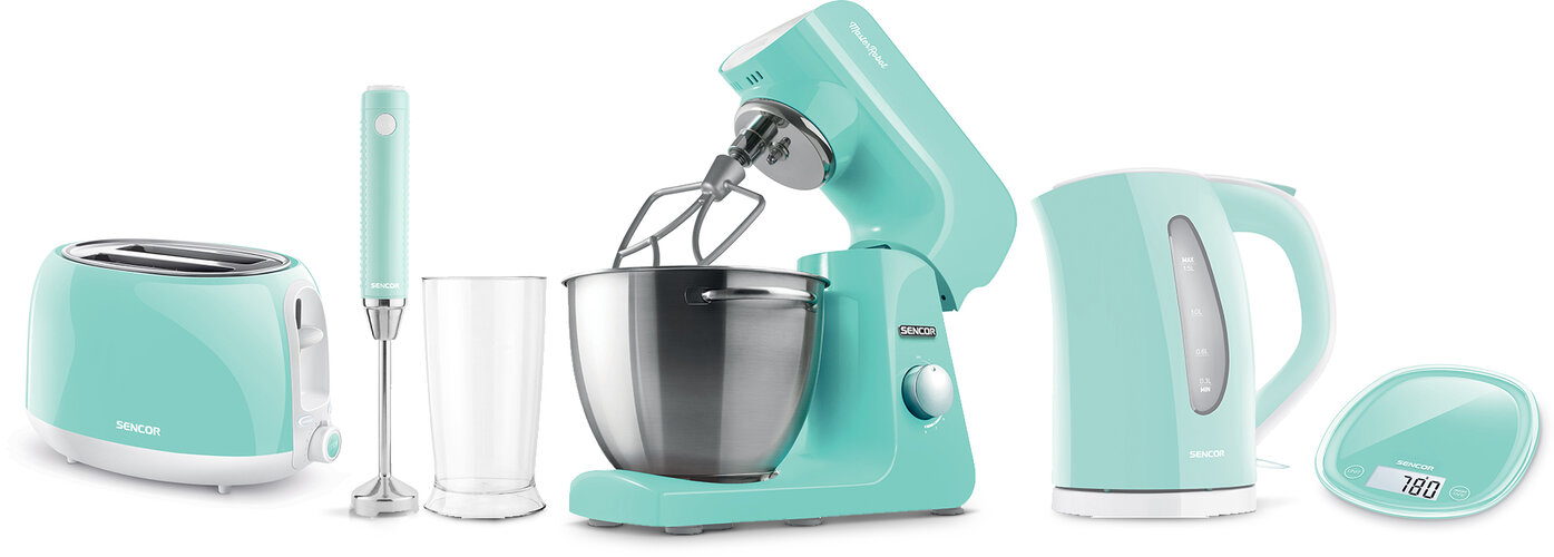 Blender submersibil Sencor SHB 31GR, turcoaz