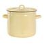 Toro emajlirana posoda s pokrovom 7 l, bež