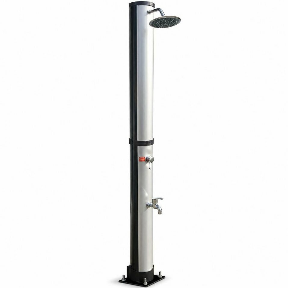 Fotografie produktu: Avenberg Solárna sprcha Exclusive 40 l + nožná sprcha, výška 214 cm