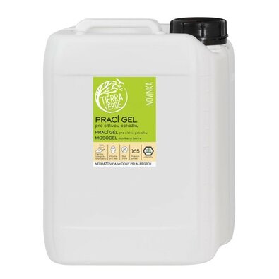 Tierra Verde Prací gél z mydlových orechov pre citlivú pokožku, 5 l