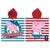 Peppa Malac gyermek poncsó – TeamGeorge, 55 x 110 cm