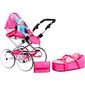 New Baby Kinderwagen für Puppen Natálka, Rosa